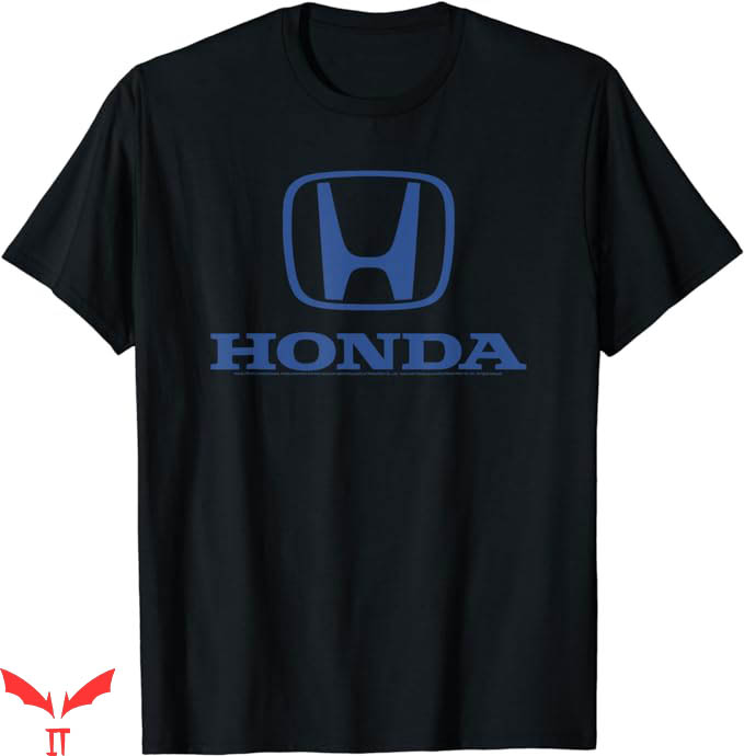 Honda Race T-Shirt Standard Blue Logo T-Shirt Sport Honda Race T-Shirt Standard Blue Logo T-Shirt Sport
