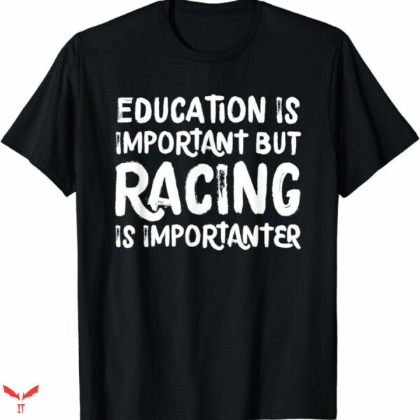 Honda Racing T-shirt Education Black White
