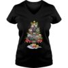 Horror Characters christmas tree shirt