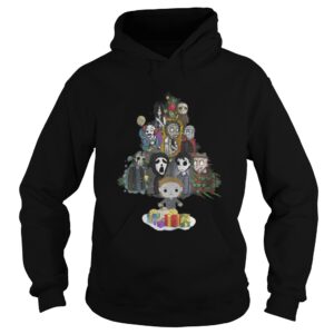 Horror Movie Christmas Tree Shirt