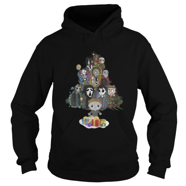 Horror Movie Christmas Tree Shirt