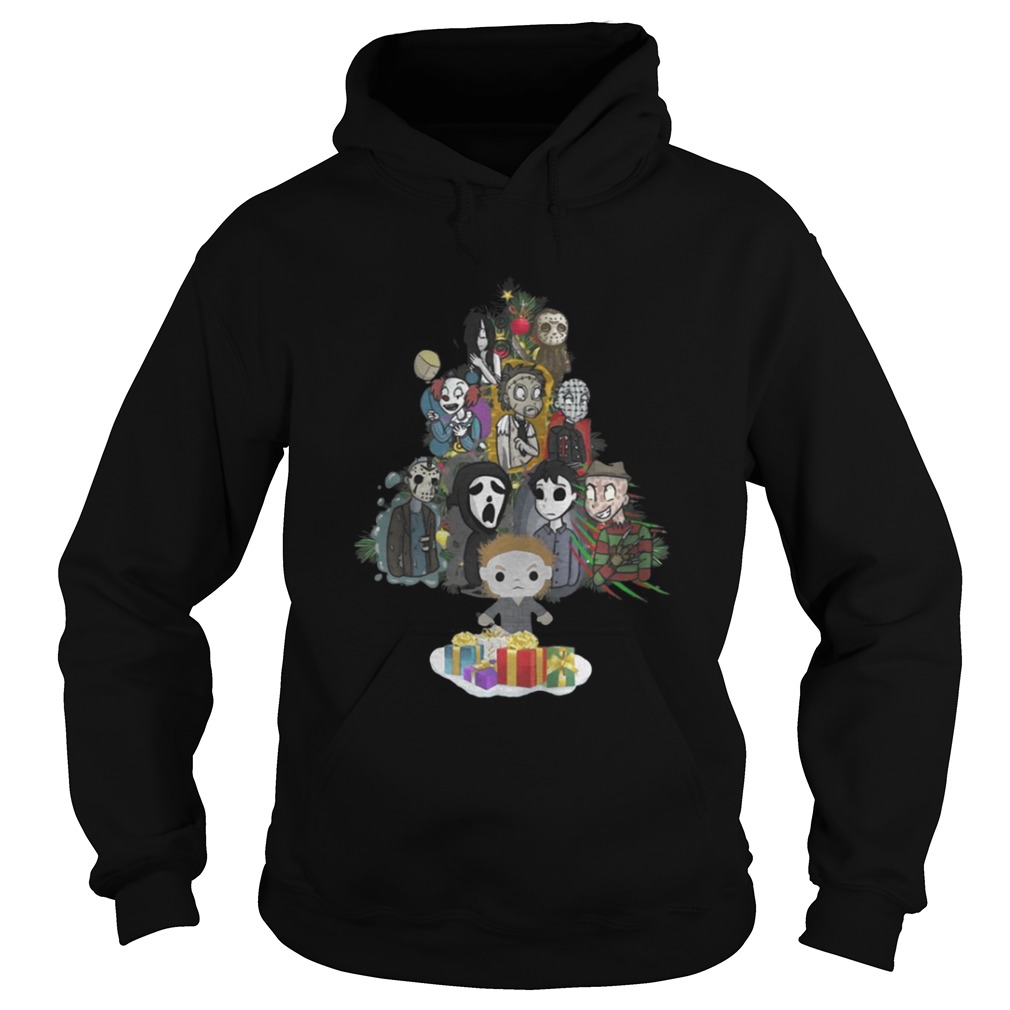 Horror Movie Christmas Tree Shirt Horror Movie Christmas Tree Shirt