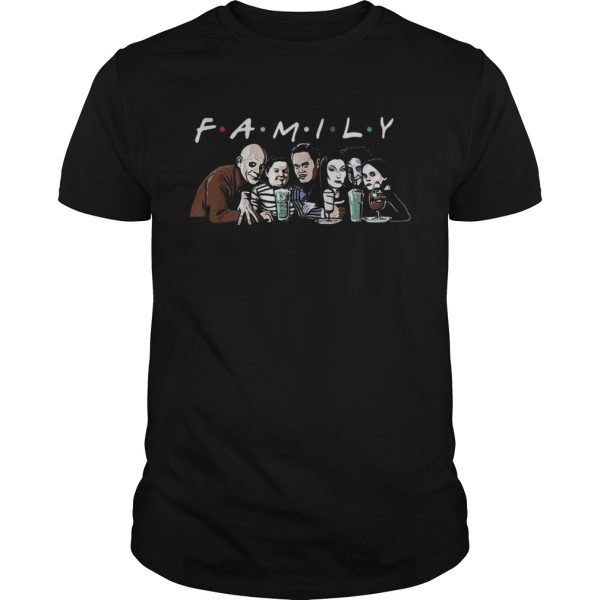 Horror family Friends TV Show shirt
