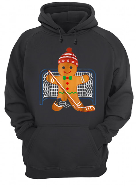 Hot Hockey Goalie Funny Christmas Gingerbread Man Goalie shirt Hot Hockey Goalie Funny Christmas Gingerbread Man Goalie shirt