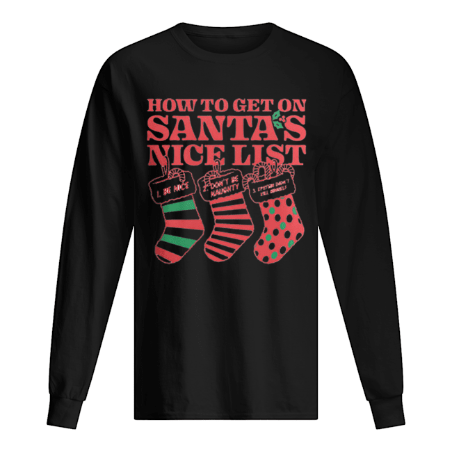 How to get on Santa’s nice list Epstein didn’t kill himself shirt How to get on Santa’s nice list Epstein didn’t kill himself shirt