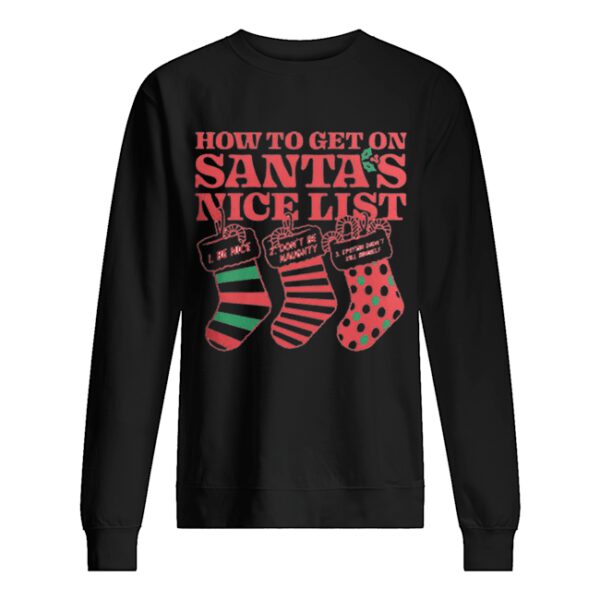 How to get on Santa’s nice list Epstein didn’t kill himself shirt