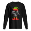 I’M THE Surfer ELF Christmas Xmas Funny Elf Group Costume shirt