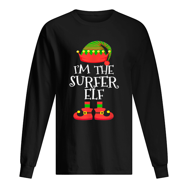 I’M THE Surfer ELF Christmas Xmas Funny Elf Group Costume shirt I’M THE Surfer ELF Christmas Xmas Funny Elf Group Costume shirt