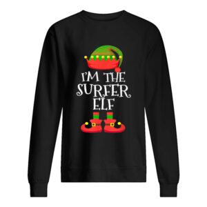 I’M THE Surfer ELF Christmas Xmas Funny Elf Group Costume shirt