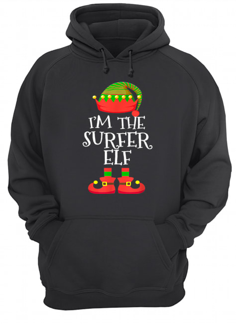 I’M THE Surfer ELF Christmas Xmas Funny Elf Group Costume shirt I’M THE Surfer ELF Christmas Xmas Funny Elf Group Costume shirt