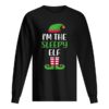 I’m The Sleepy Elf Matching Family Christmas shirt