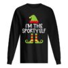 I’m The Sporty Elf Matching Christmas Costume shirt