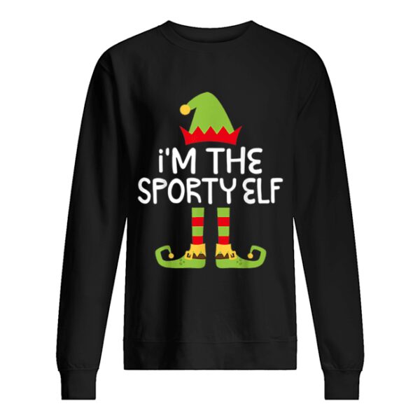I’m The Sporty Elf Matching Christmas Costume shirt