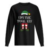 I’m The Yoga Elf Gift Matching Family Group Christmas shirt