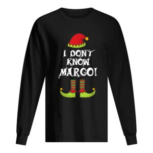 I Don’t Know-Margo Elf Family Matching Christmas Lazy Pajama shirt