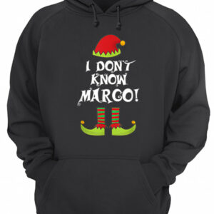 I Don't Know Margo Elf Family Matching Christmas Lazy Pajama shirt 3
