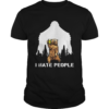 I Hate People Bear Drinking Beer shirt