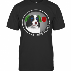 I Hate People Companion Dog T-Shirt