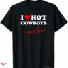 I Love Cowboys T-shirt And Beer