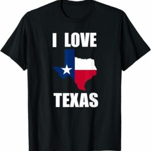 I Love Cowboys T-shirt I Love Texas