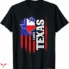 I Love Cowboys T-shirt Texas Flaf