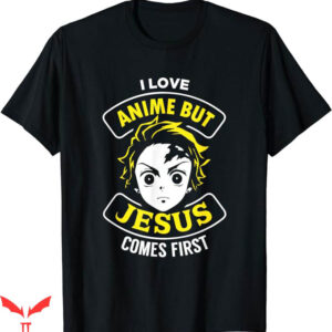 I Love Jesus T-Shirt Jesus Comes First T-Shirt Trending