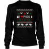 I Love Pigs Ugly Christmas Xmas shirt