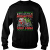 I ain’t perfect but i can still santa ride a motorcycle for an old man that’s close enough christmas shirt