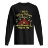 I am Disney princess unless Hallmark needs me christmast t-shirt