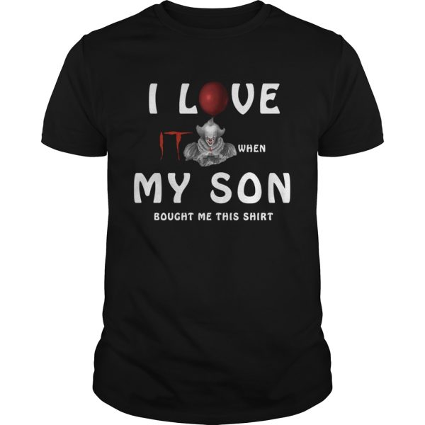 I love IT when my son bought me this shirt
