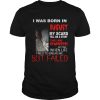 I was born in August my scars tell me a story Pennywise shirt