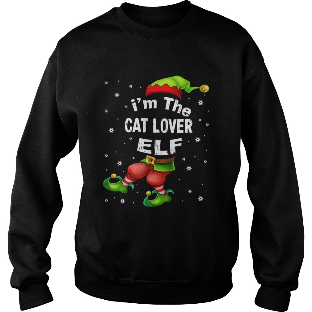 Im The Cat Lover Elf Christmas shirt Im The Cat Lover Elf Christmas shirt