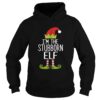 Im The Stubborn Elf Christmas Family Costume shirt