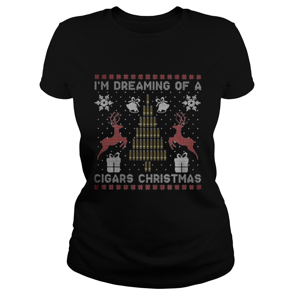 Im dreaming of a cigars christmas shirt Im dreaming of a cigars christmas shirt