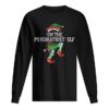 Im the Psychiatrist Elf Christmas Matching Medical Staff shirt