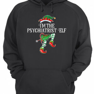 Im the Psychiatrist Elf Christmas Matching Medical Staff shirt 3