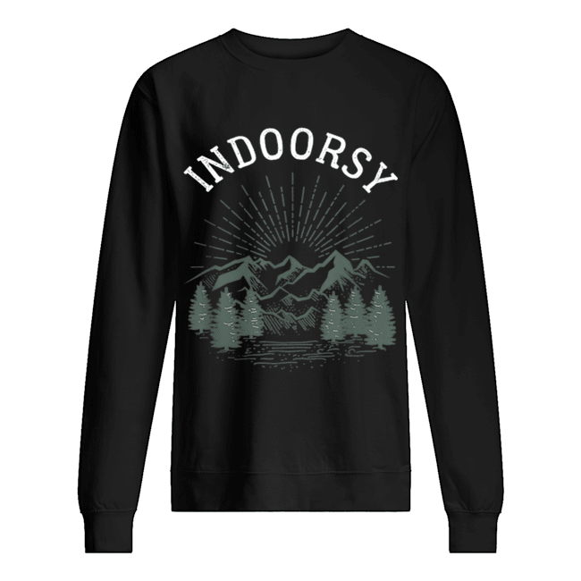 Indoorsy Men Women Ironic Christmas shirt Indoorsy Men Women Ironic Christmas shirt
