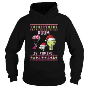 Invader Zim Doom – Doom Is Coming Christmas shirt