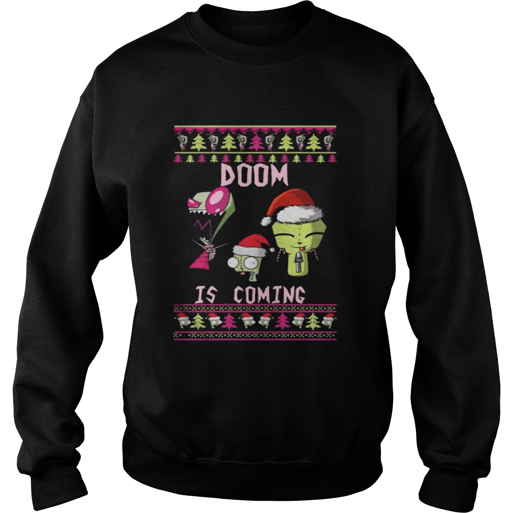 Invader Zim Doom – Doom Is Coming Christmas shirt Invader Zim Doom – Doom Is Coming Christmas shirt