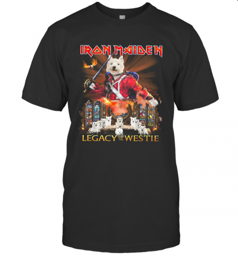 Iron Maiden Legacy Of The Westie Fire T-Shirt Iron Maiden Legacy Of The Westie Fire T-Shirt