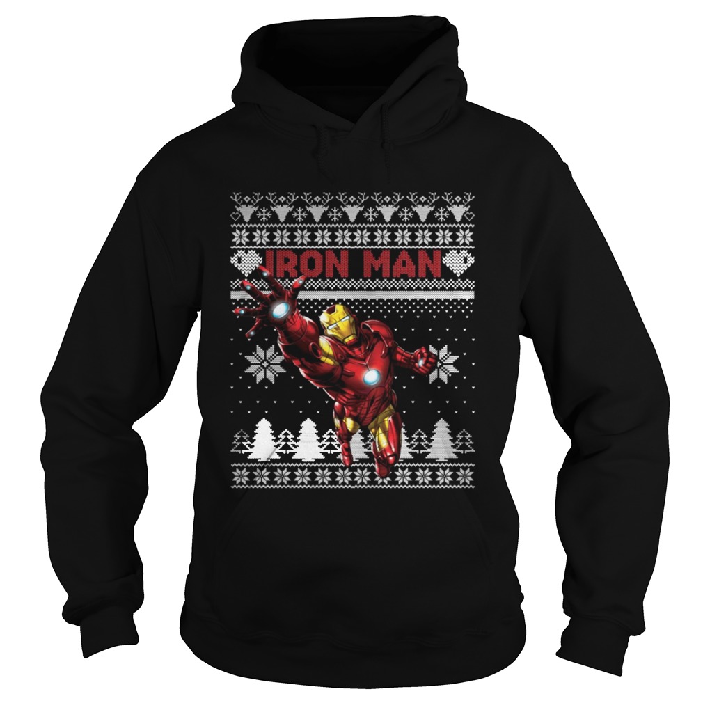 Iron Man Marvel ugly christmas shirt Iron Man Marvel ugly christmas shirt