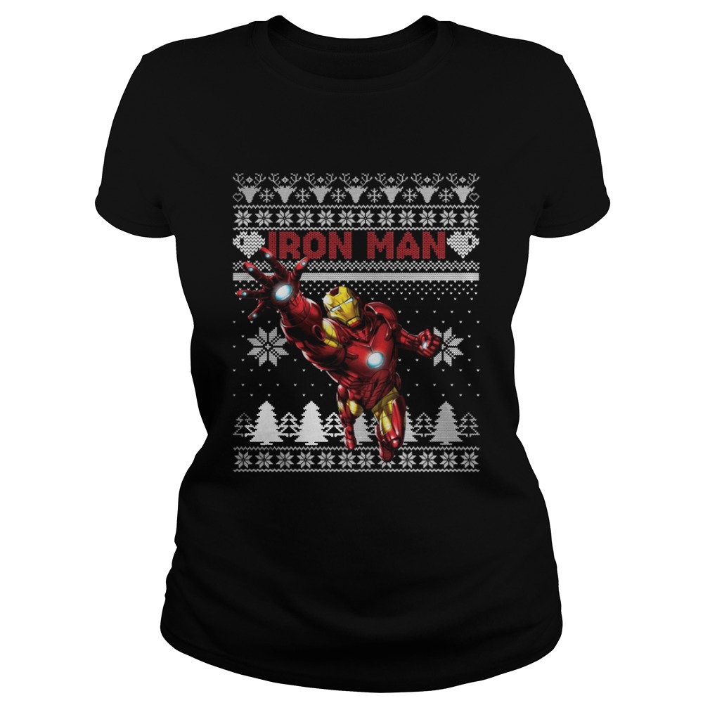 Iron Man Marvel ugly christmas shirt Iron Man Marvel ugly christmas shirt