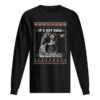 It’s Not Xmas Until Hans Gruber Falls From Nakatomi Plaza Ugly Christmas shirt