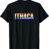 Ithaca Is Gorges T-shirt Ithaca Rainbow