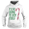 Its Not Going To Lick Itself Christmas Raglan shirt