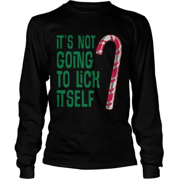 Its Not Going To Lick Itself Christmas Raglan shirt