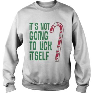 Its Not Going To Lick Itself Christmas Raglan shirt 3
