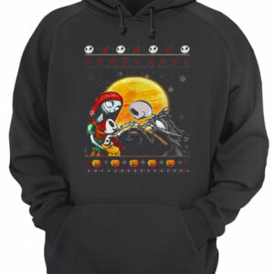 Jack Skellington and Sally ugly Christmas shirt 3