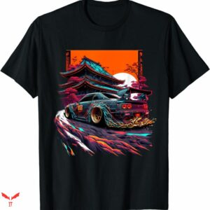 Jdm Car T-shirt Anime Japan Style