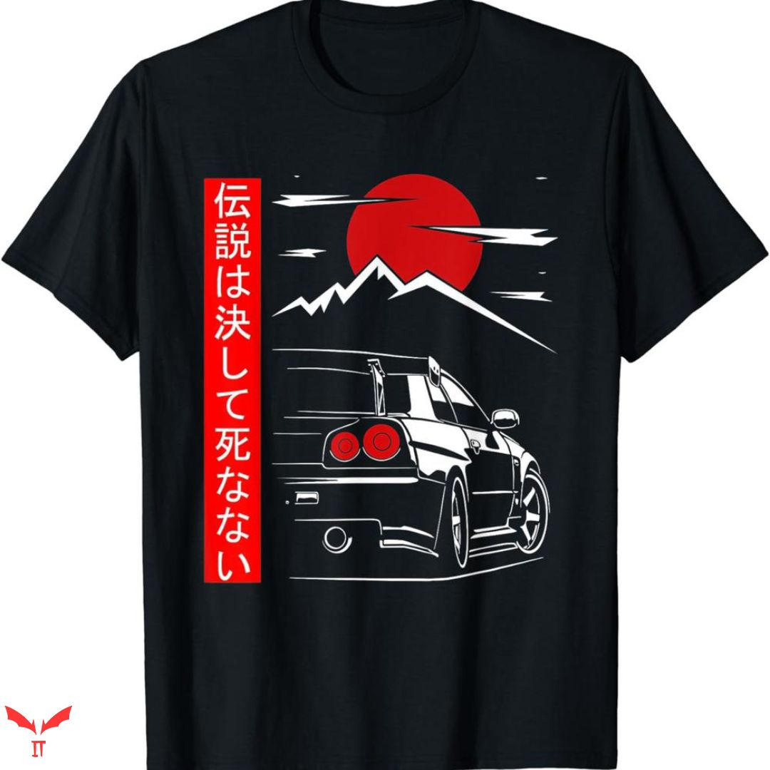 Jdm Car T-shirt Japan Anime Style Jdm Car T-shirt Japan Anime Style